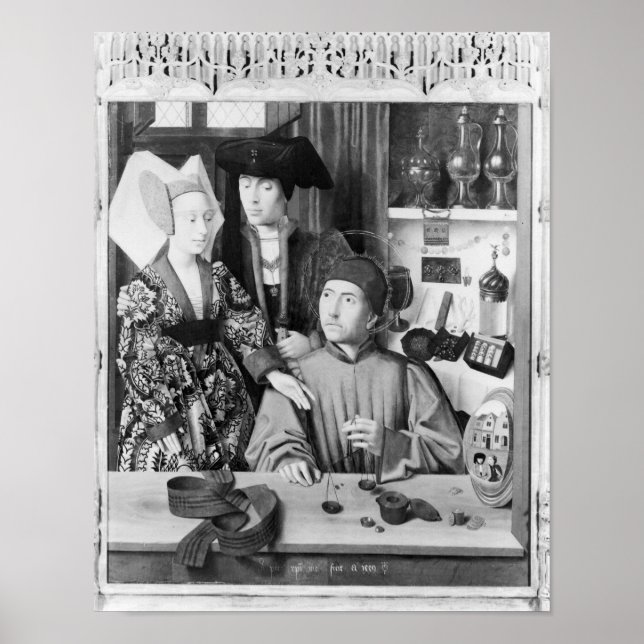 St. Eligius als Goldschmied Poster (Vorne)