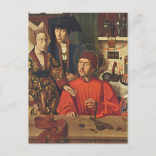 St Eligius as a Goldsmith Postcard Postkarte