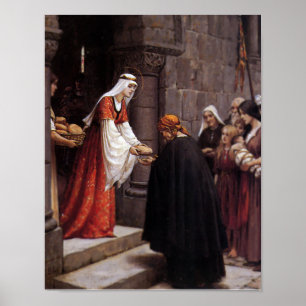St. Elisabeth von Ungarn Poster