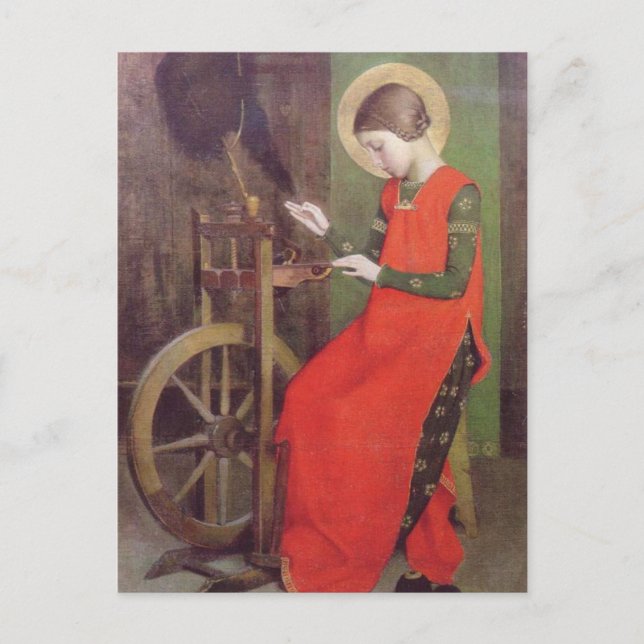 St. Elisabeth von Ungarn Postkarte (Vorderseite)