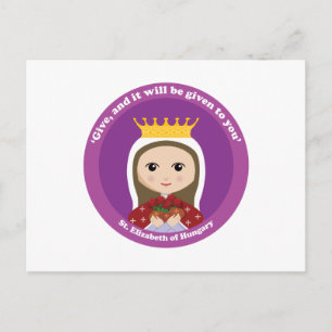 St. Elisabeth von Ungarn Postkarte