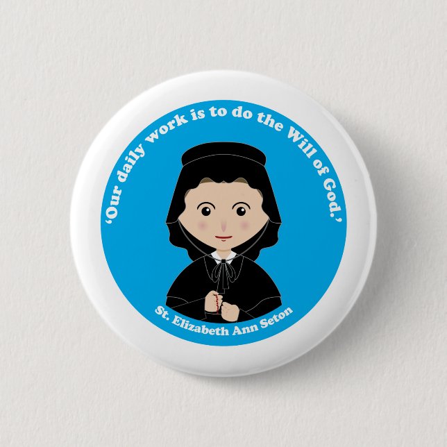 St. Elizabeth Ann Seton Button (Vorderseite)