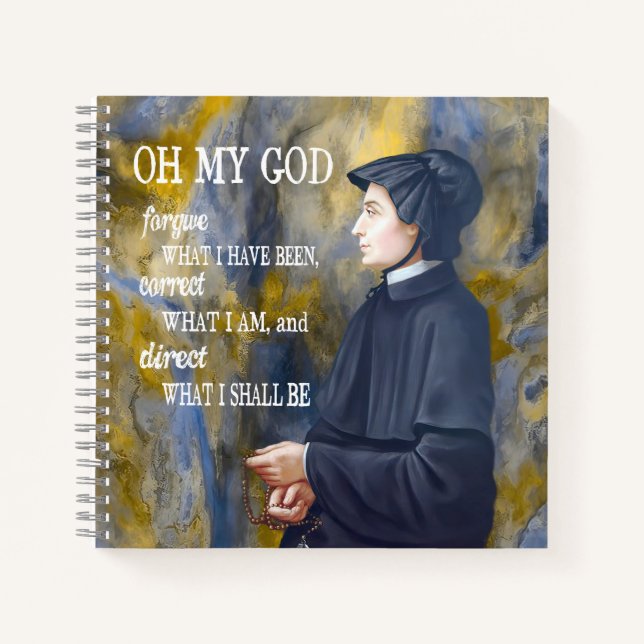 St Elizabeth Ann Seton Katholische Heilige Notizbuch (Vorderseite)
