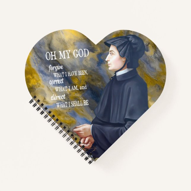 St Elizabeth Ann Seton Katholische Heilige Notizbuch (Vorderseite)