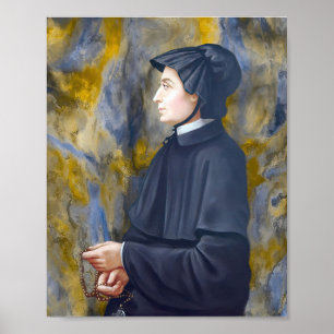 St Elizabeth Ann Seton Katholische Heilige Poster