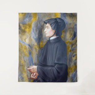 St Elizabeth Ann Seton Katholische Heilige Wandteppich