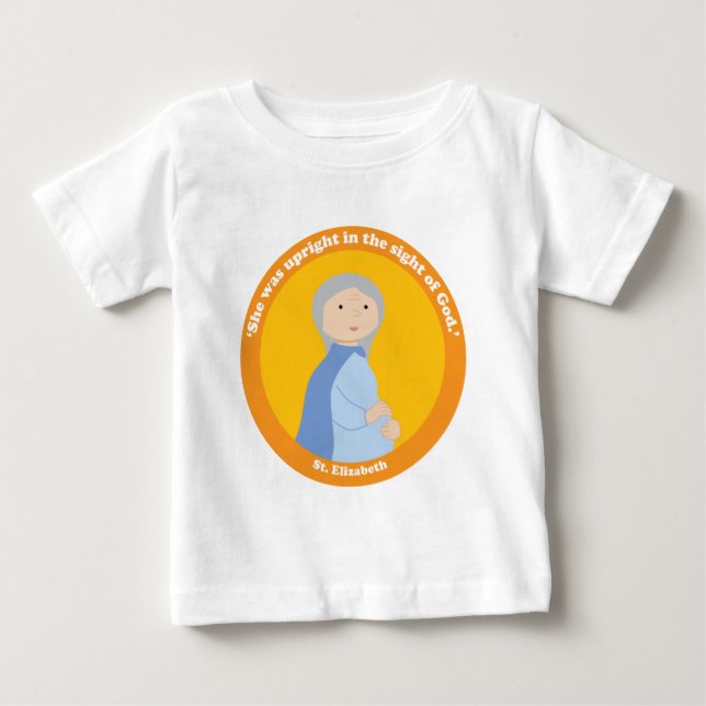 St. Elizabeth Baby T-shirt (Vorderseite)