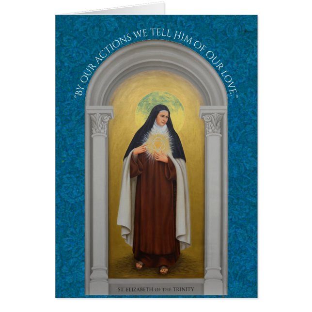 St. Elizabeth der Dreiheits-Carmelite Nonne (Vorne)