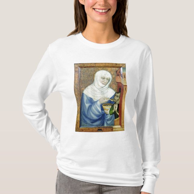 St. Elizabeth von Ungarn T-Shirt (Vorderseite)