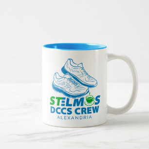 St. Elmo's DCCS Laufteam Alexandria Zweifarbige Tasse