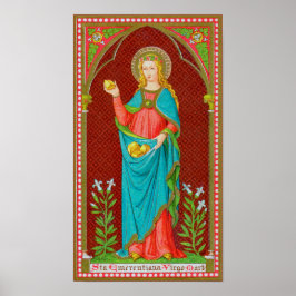 St. Emerentiana von Rom (SAU 36) Poster