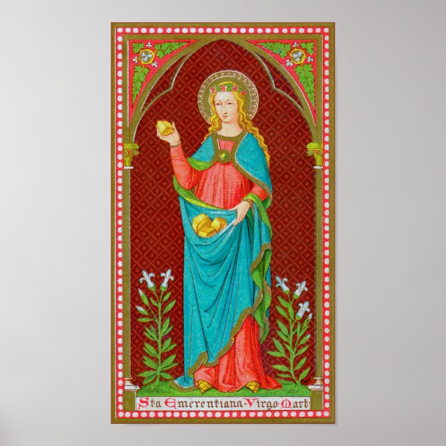 St. Emerentiana von Rom (SAU 36) Poster (Vorne)