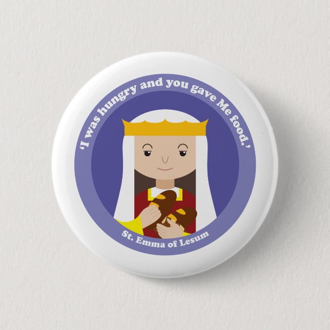 St. Emma von Lesum Button (Vorderseite)