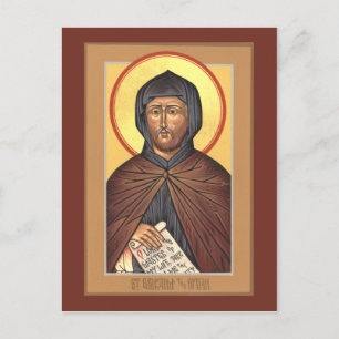 St. Ephraim die syrische Gebetskarte Postkarte