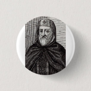St. Ephrem der Syrer Lehrer der Buße Kunst Button
