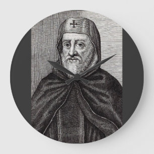 St. Ephrem der Syrer Lehrer der Buße Kunst Große Wanduhr