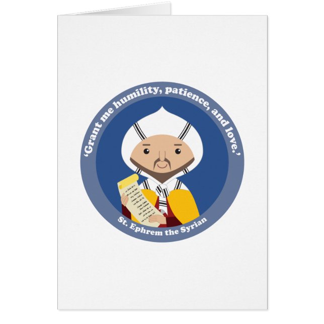 St. Ephrem von Syrien (Vorne)