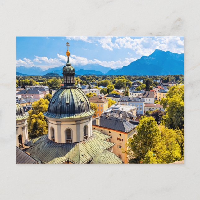 St. Erhard Church, Salzburg, Österreich Postkarte (Vorderseite)