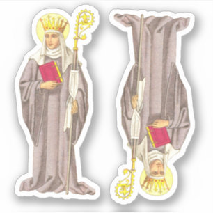 St. Etheldreda (Audrey) (P 003) - 2-Up-Kontakt Aufkleber