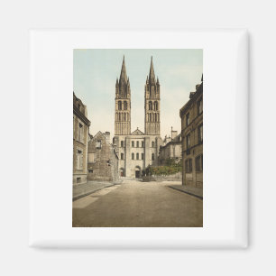St Etienne Kirche, Caen, Frankreich Magnet
