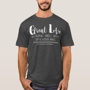 St. Faustina Kowalska große Liebe katholischer Aus T-Shirt