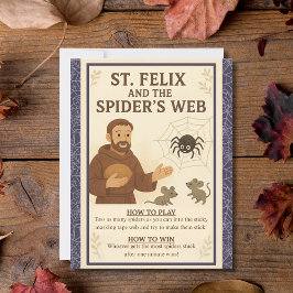 St. Felix Spiders Web Katholisches Saint-Game-Zeic