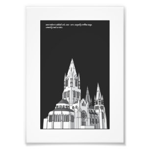 St. Finbarre-Kathedrale Riverside Print Fotodruck