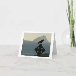 St Finians Bay Raven with Skelligs Karte