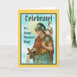 St. Florian mit Eimer (Clear Skies; M 019) Karte
