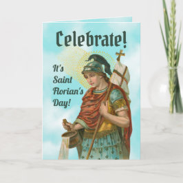 St. Florian mit Eimer (Clear Skies; M 019) Karte