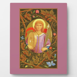 St. Florian (PM 03) 8"x10" Plaque 1 with Easel Fotoplatte