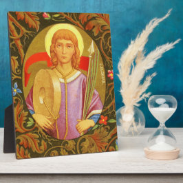 St. Florian (PM 03) 8"x10" Plaque 2 with Easel Fotoplatte