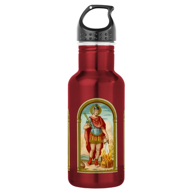 St. Florian von Lorch (BK 32) 18 oz. Edelstahlflasche (Vorderseite)