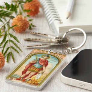 St. Florian von Lorch (BK 32) Blank oder DIY Rücks Schlüsselanhänger