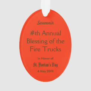 St. Florian von Lorch (PM 03) Acryl Ornament