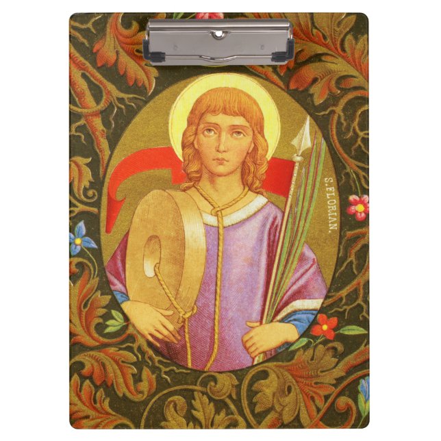 St. Florian von Lorch (PM 03) Anpassbar Klemmbrett (Vorderseite)