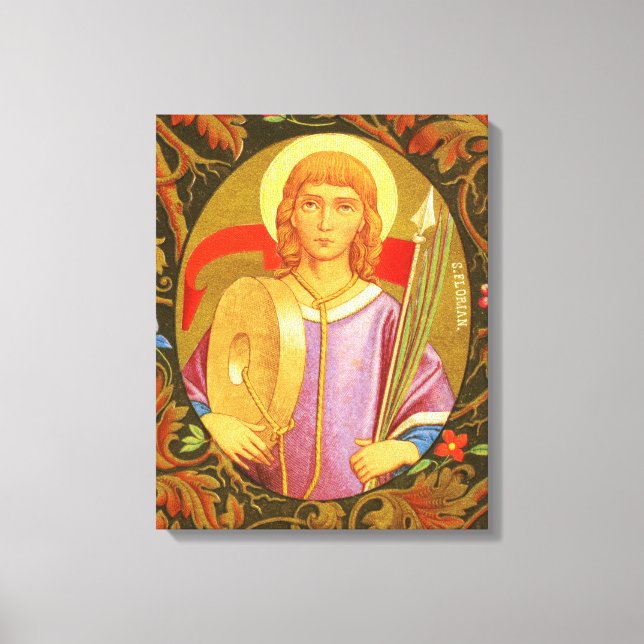 St. Florian von Lorch (PM 03) Leinwanddruck (Vorderseite)