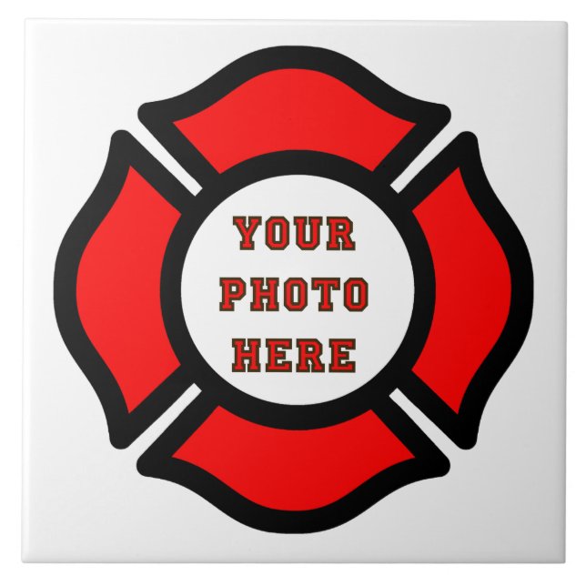 St. Florian's Cross (Stil 4) Fliese (Vorderseite)