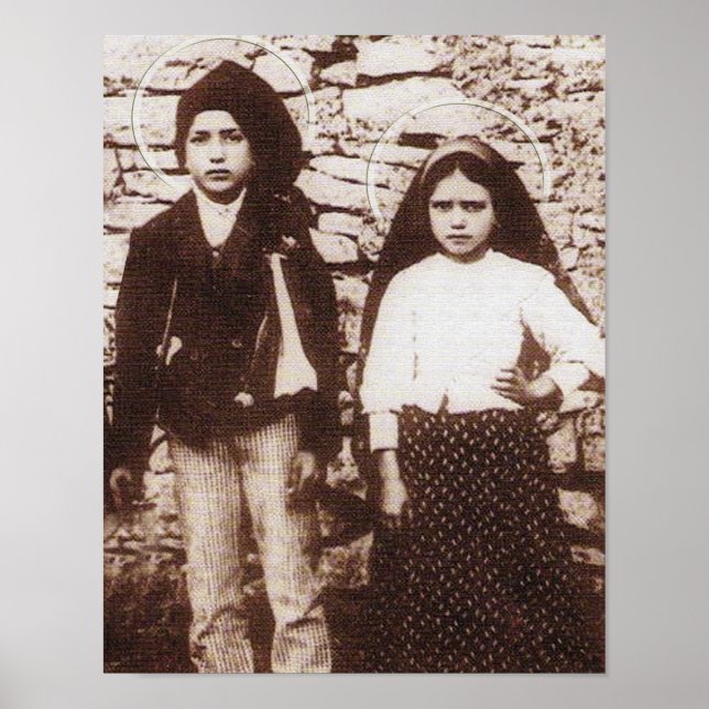ST FRANCESCO UND ST JACINTA POSTER (Vorne)
