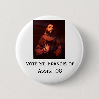 St Francis "08 Button