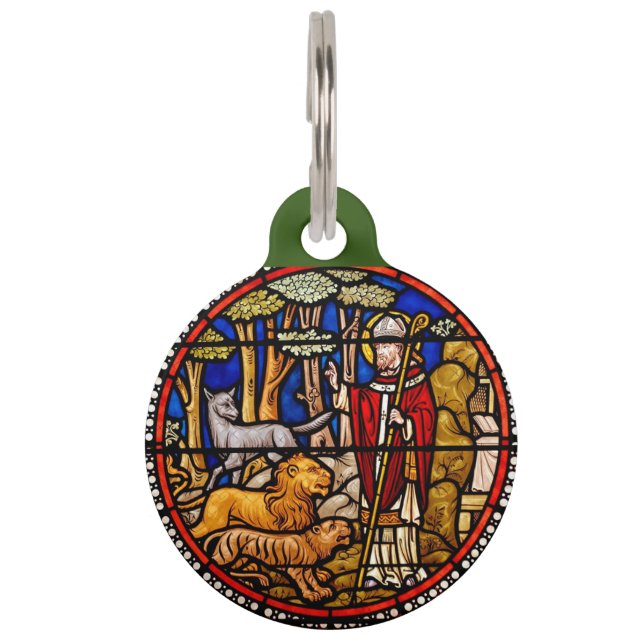 St. Francis Animal Protector Haustiermarke (Vorderseite)
