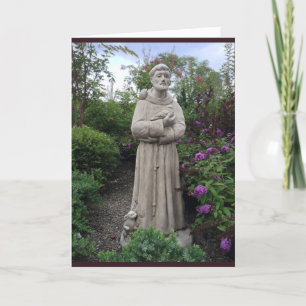 St. Francis animal rights inspirational card Karte