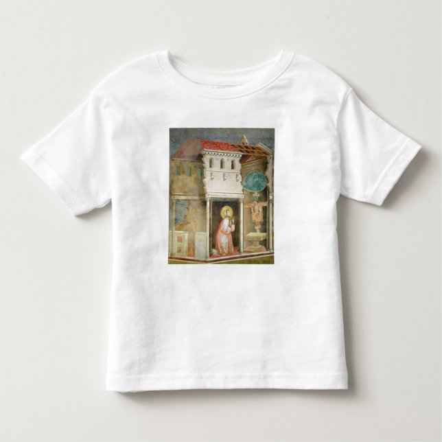St Francis, das in der Kirche von San betet Kleinkind T-shirt (Vorderseite)