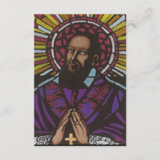 St. Francis de Sales Prayer Card Dankeskarte