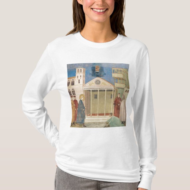 St Francis ehrte durch einen einfachen Mann, T-Shirt (Vorderseite)