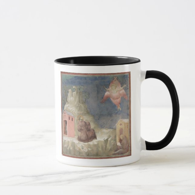 St. Francis Empfang der Stigmata, 1297-99 Tasse (Rechts)