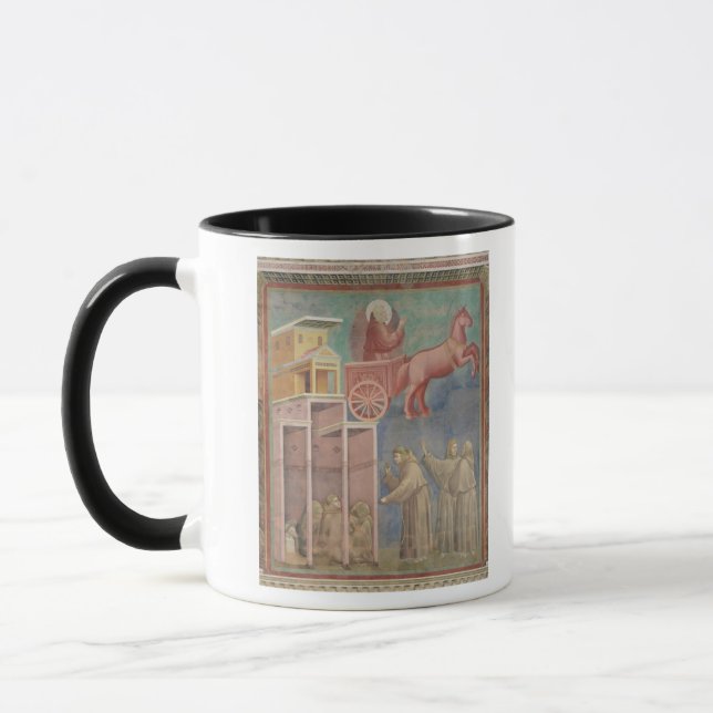 St Francis erscheint zu seinen Begleitern Tasse (Links)