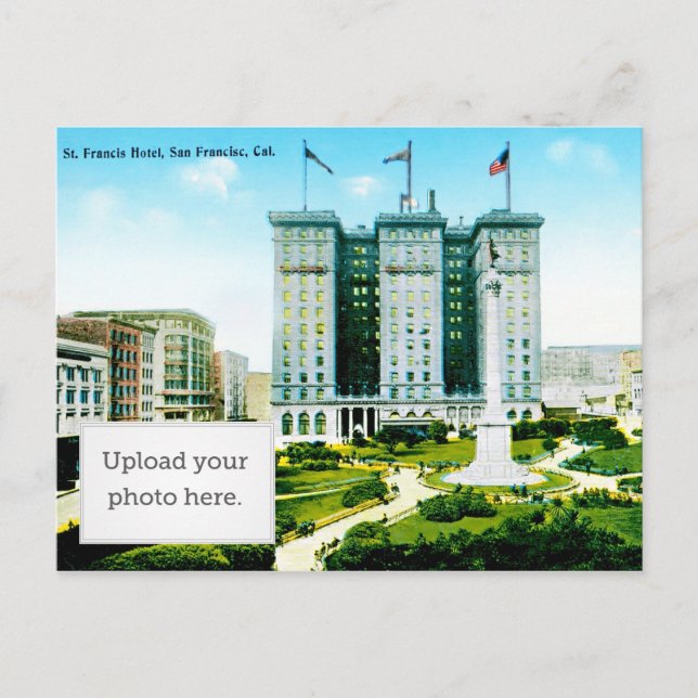 St. Francis Hotel 2 Postkarte (Vorderseite)