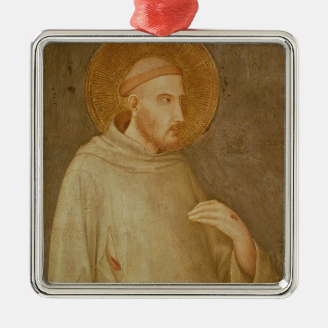 St Francis Ornament Aus Metall (Vorne)