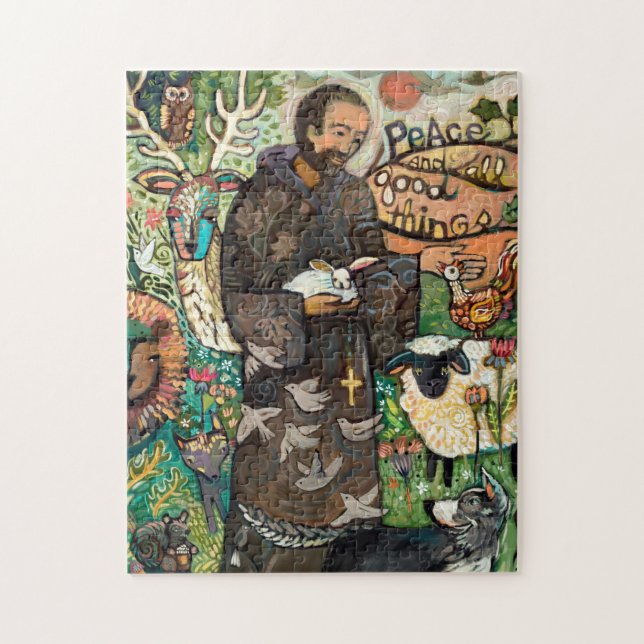 St. Francis Peace Puzzle (Vertikal)